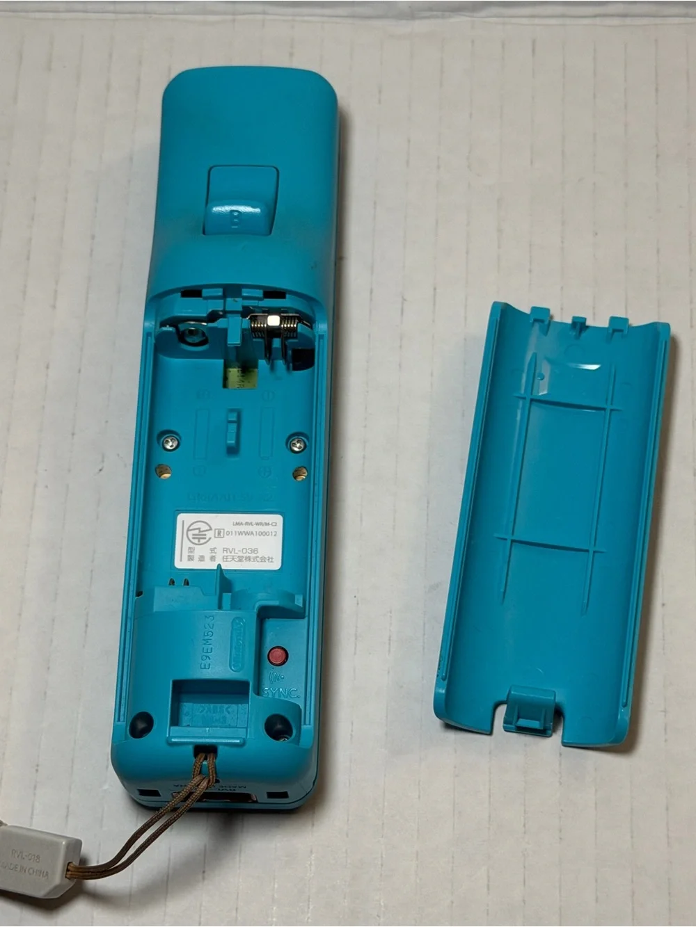 OEM Nintendo Wii Blue Motion Plus Controller Tested Working